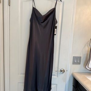 NWT Bebe cowl neck slip dress size XL